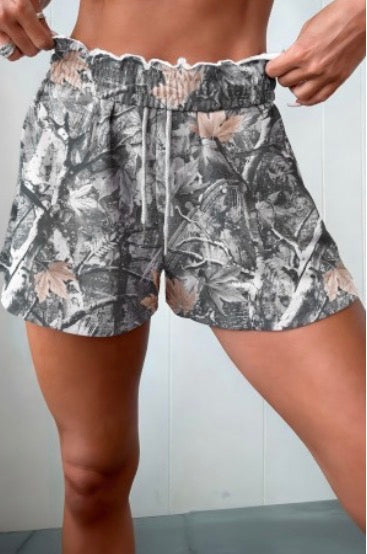 Camo Leaf Shorts
