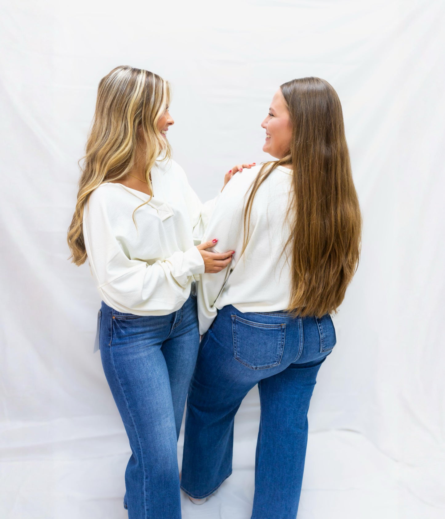 Tummy Control Cropped Jeans