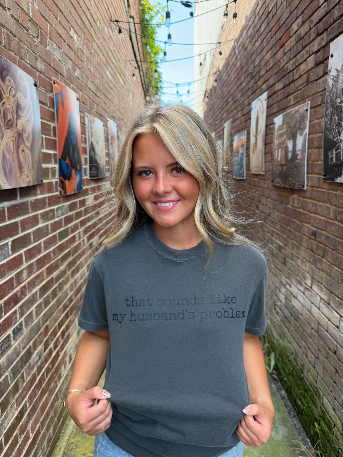 My Husbands Problem Tee