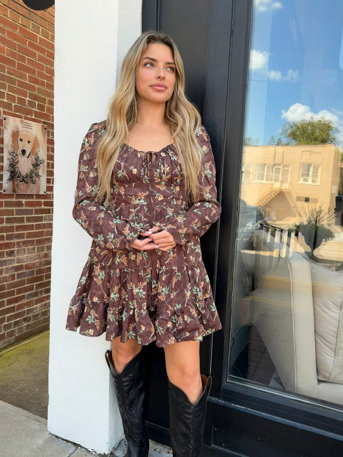 Floral Mini Dress