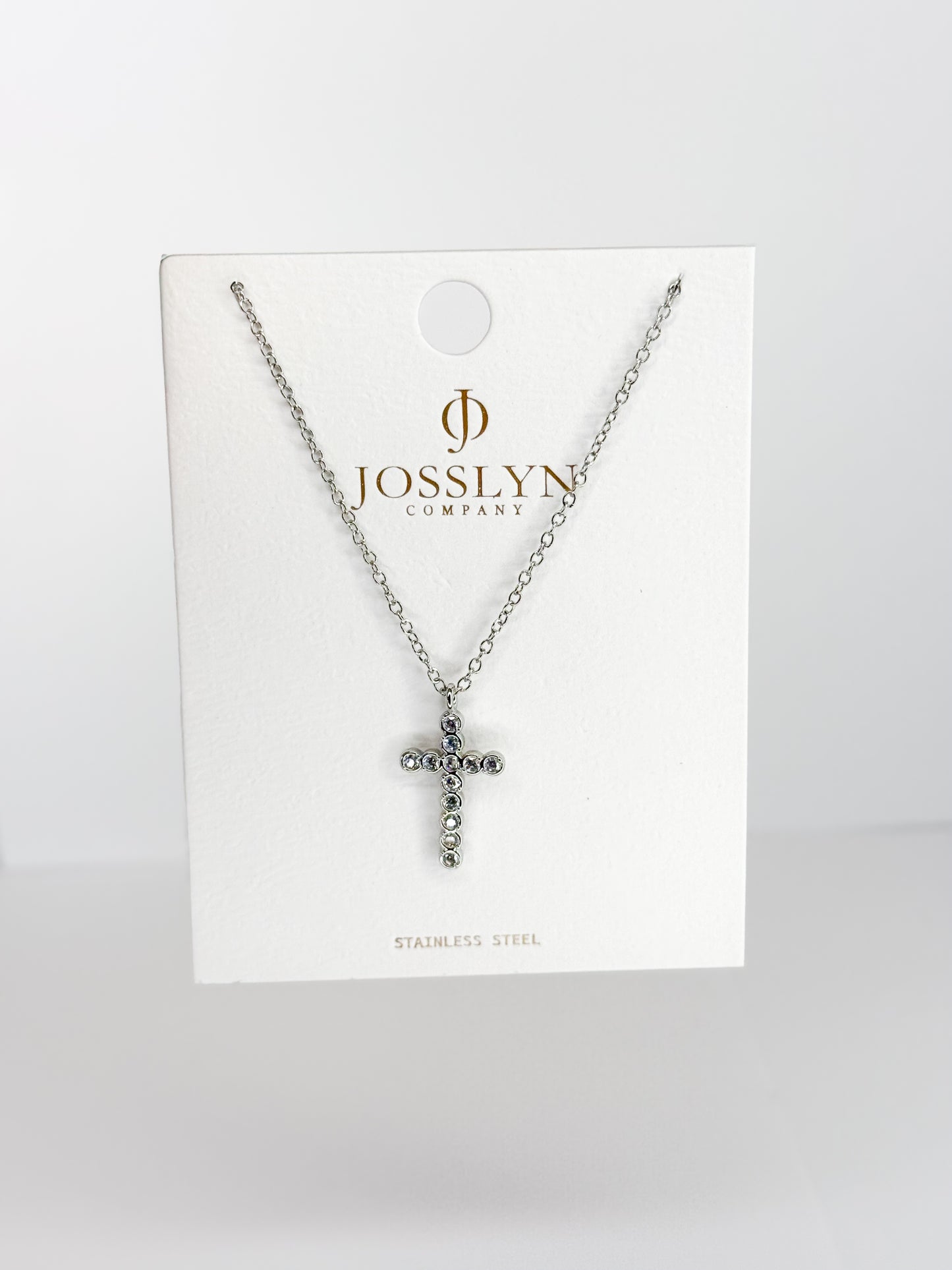 18K Cross Necklace