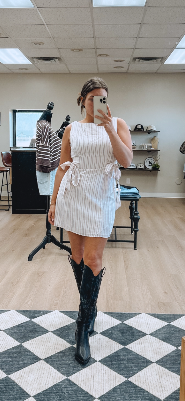 Miranda Side Tie Dress