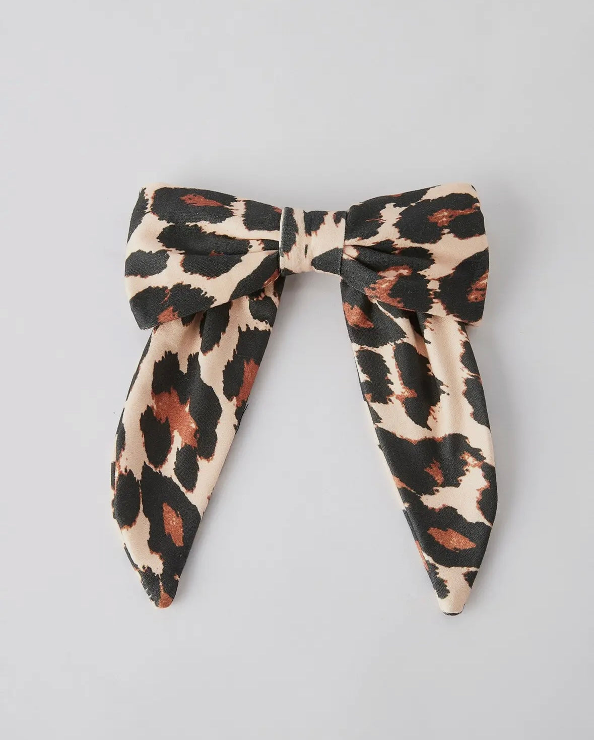 Leopard Print Bow