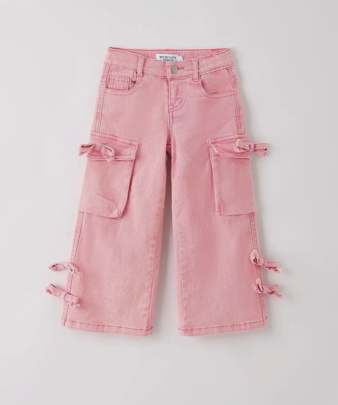 Girls Pink Jeans