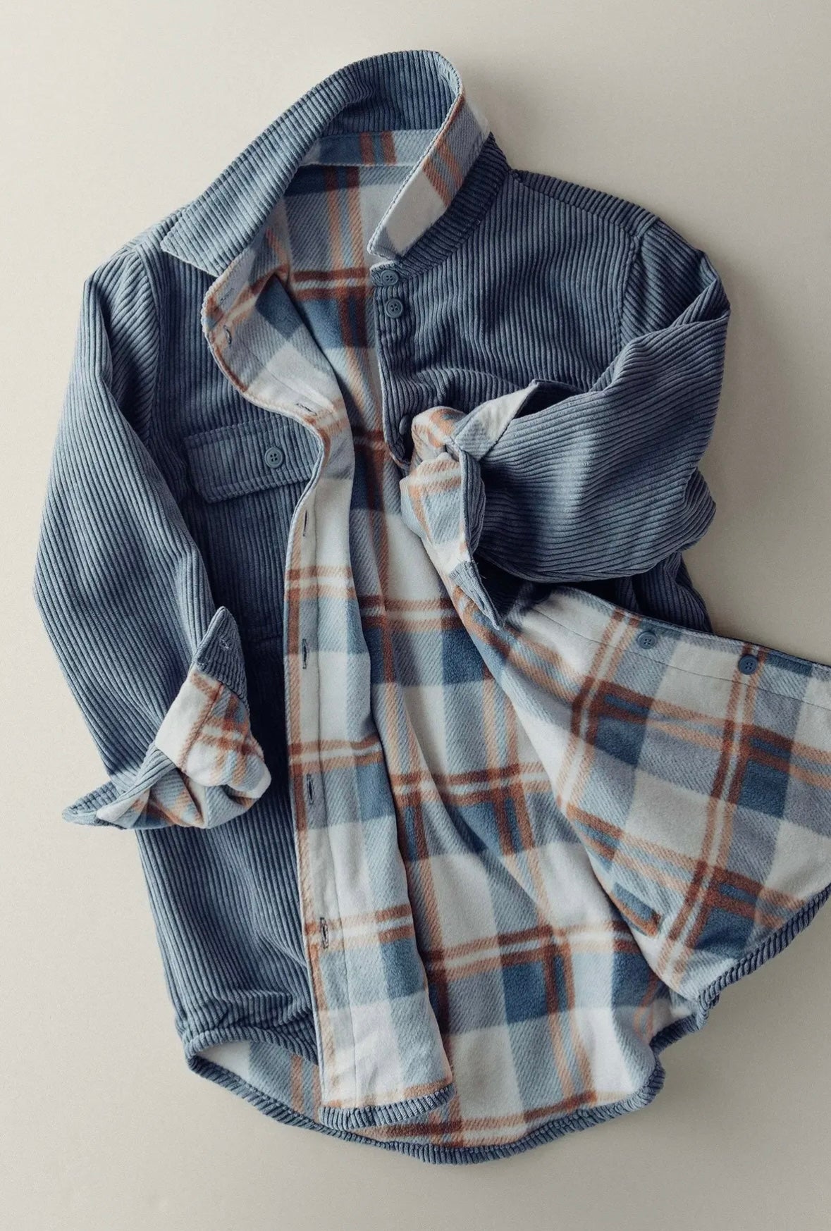 Corduroy Flannel Shacket