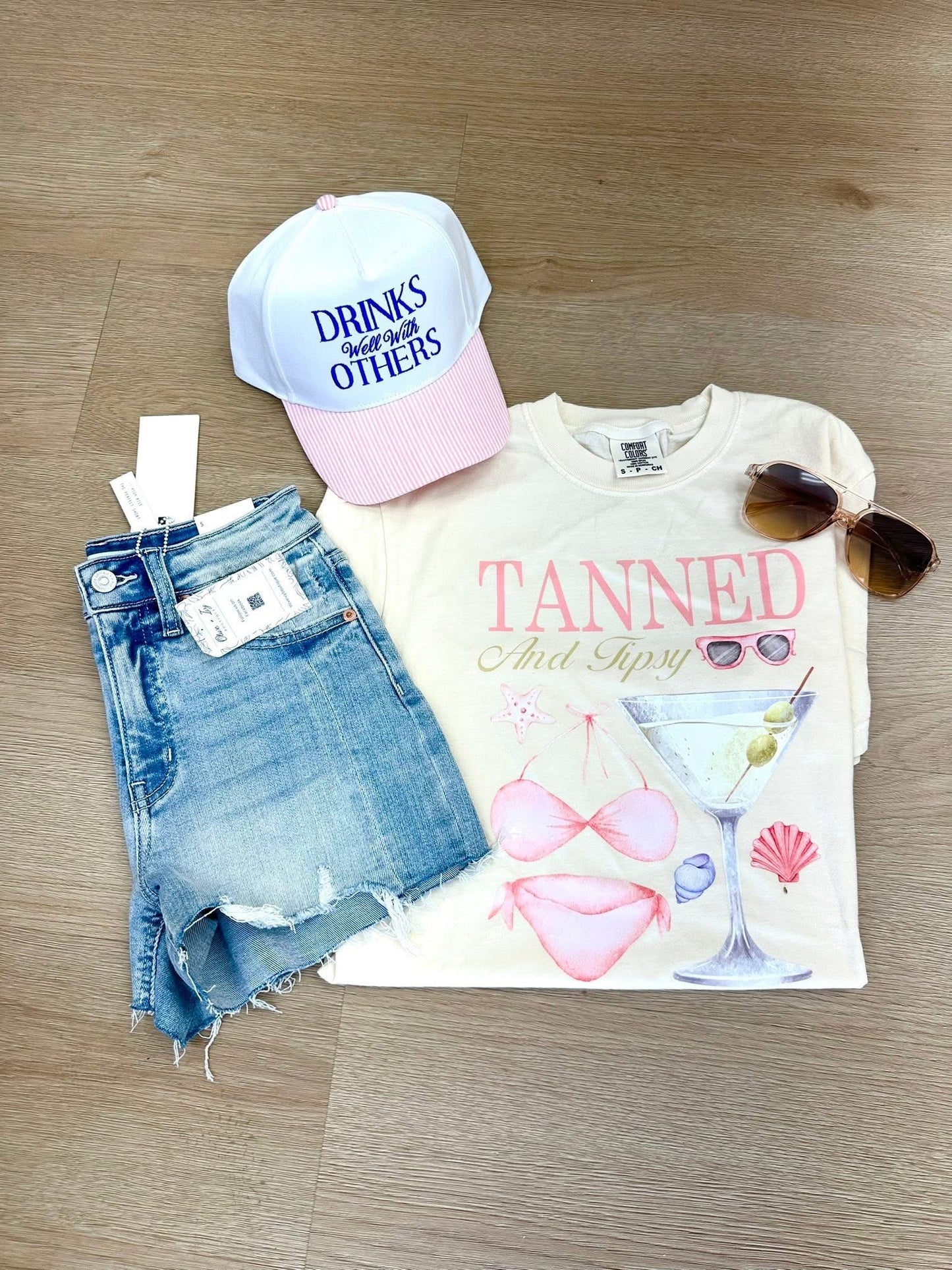 Tanned & Tipsy Tee