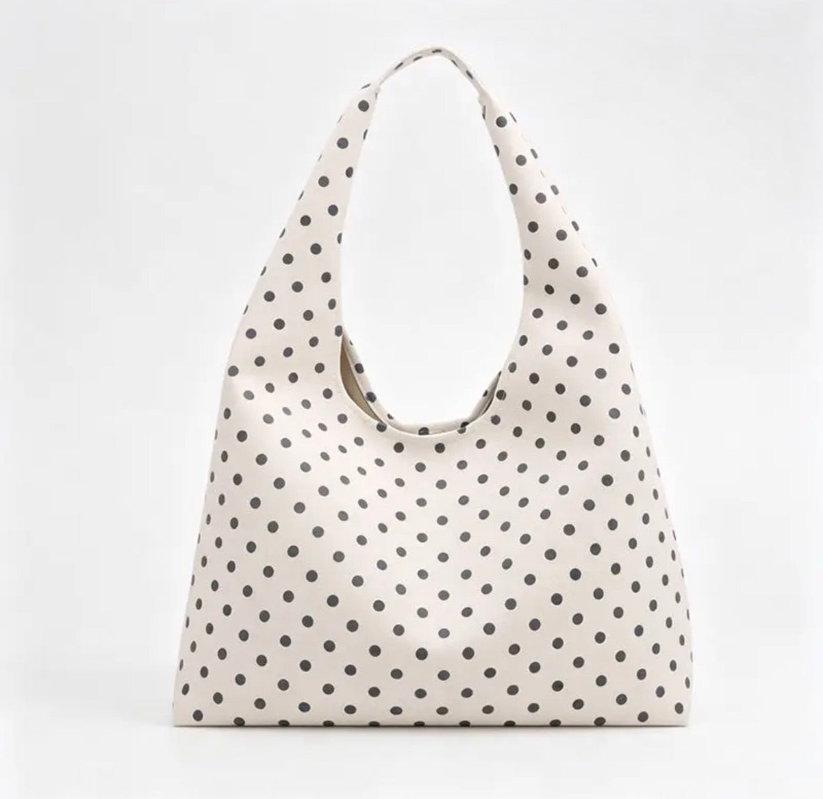 Polka Dot Hobo Bag