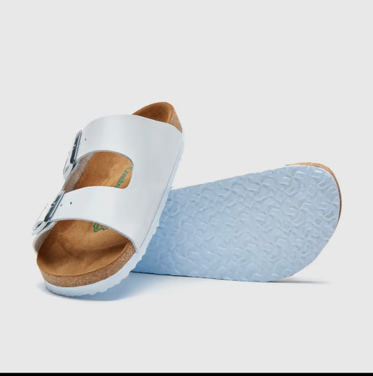 Double Leather Strap Sandals