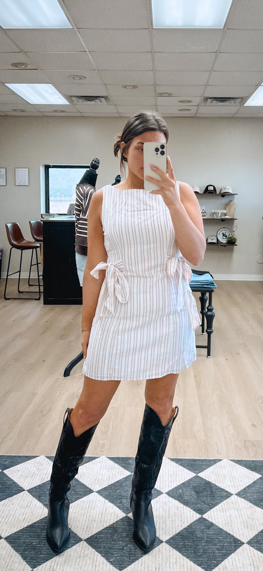 Miranda Side Tie Dress