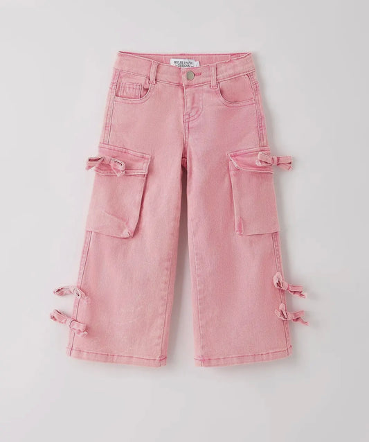 Girls Pink Jeans