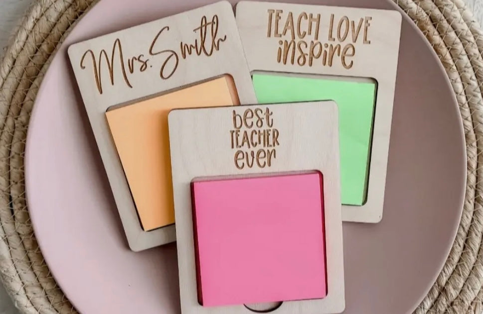 Teacher Post It Holder