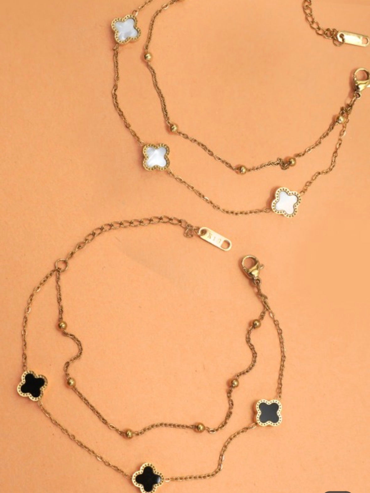 18K Clover Bracelet