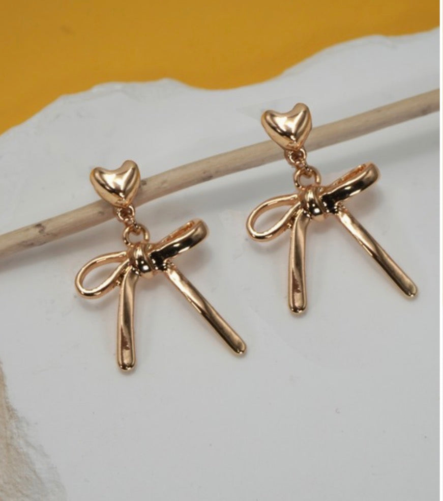 Bow Dangle Earrings