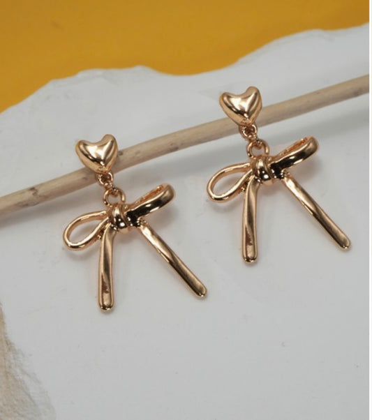 Bow Dangle Earrings