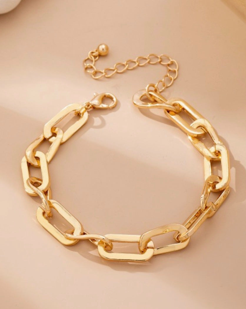 Chunky Gold Bracelet