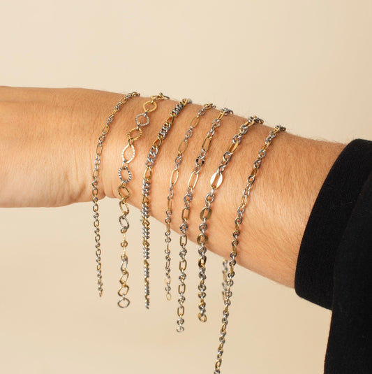 One Tone Permanent Bracelet