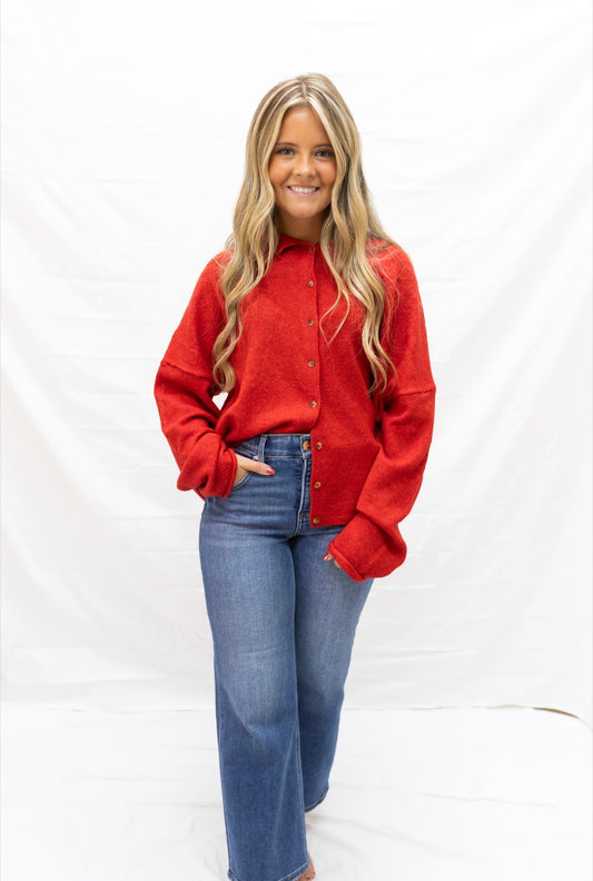 Collared Cardigan