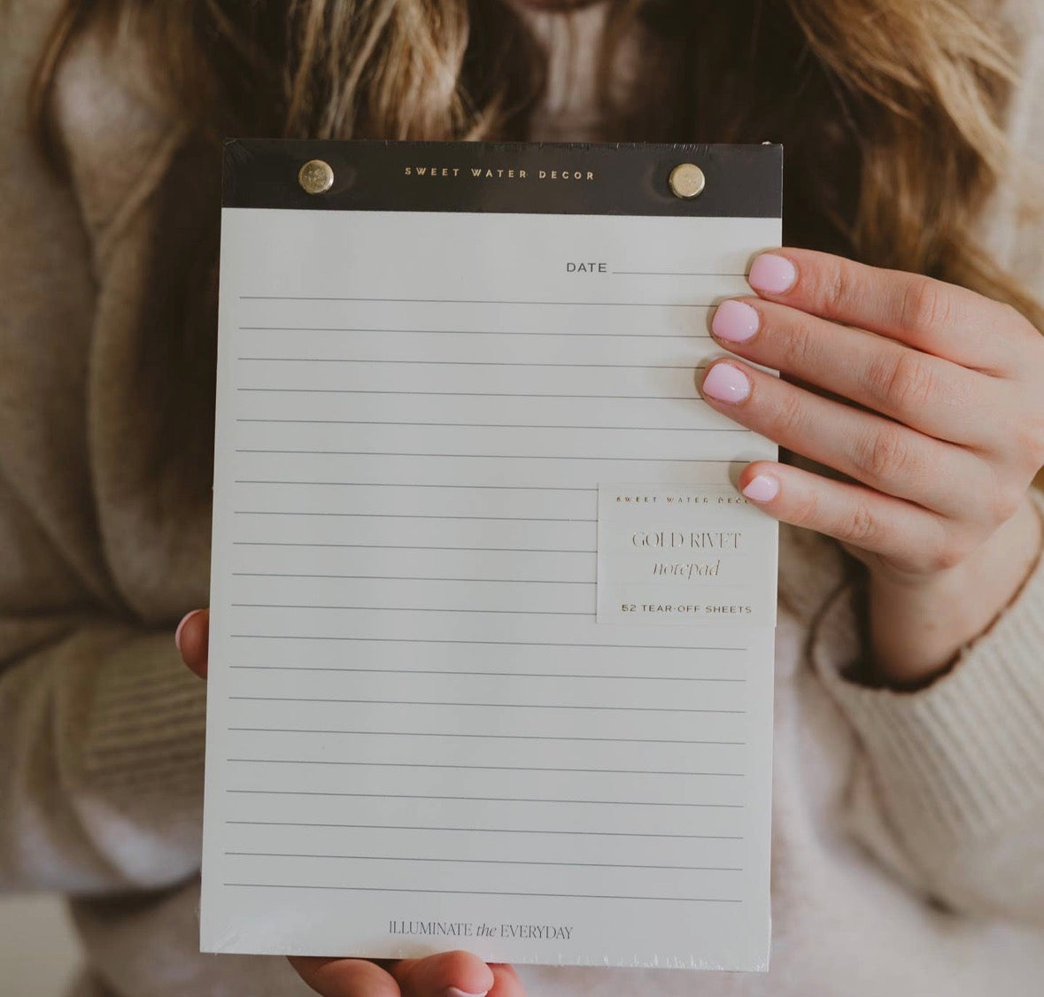 Gold Rivet Notebook