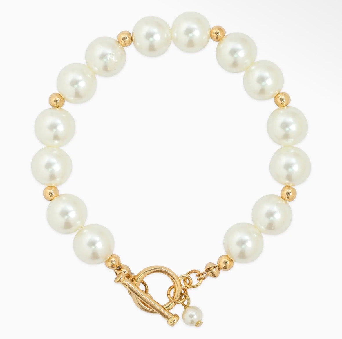Pearl Toggle Bracelet
